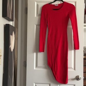 Red dress